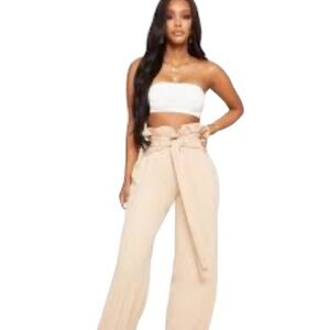 PrettyLittleThing Paperbag Waist Pants